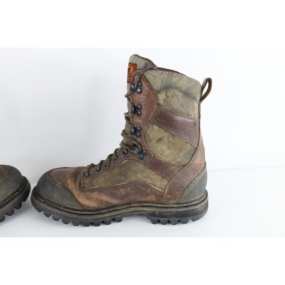 Vintage Red Wing Boots Irish Setter Mens 8 Distressed Goretex Camouflage Boots main image 5